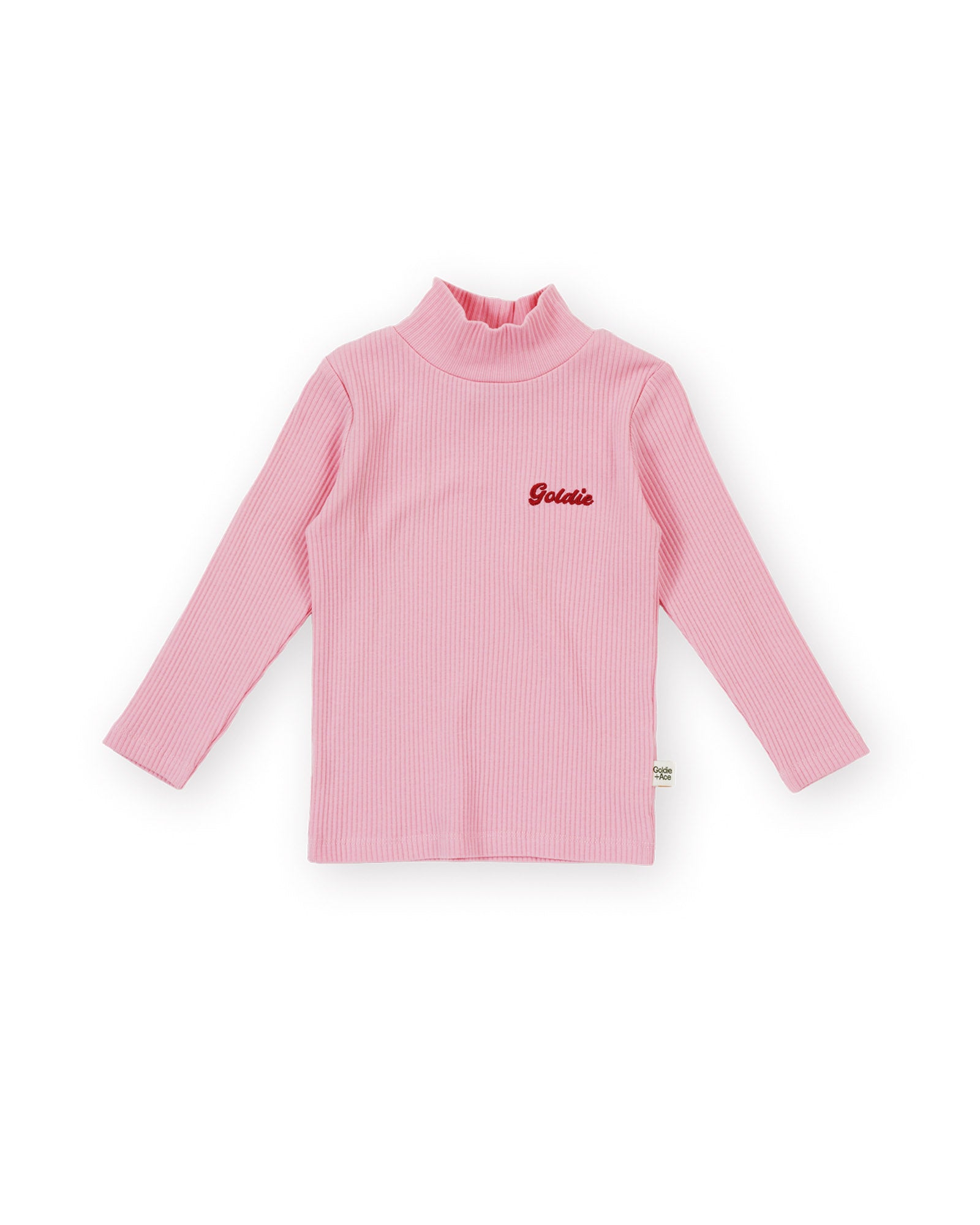 Goldie & Ace Embroidered Rib Skivvy Sweet pea AW26