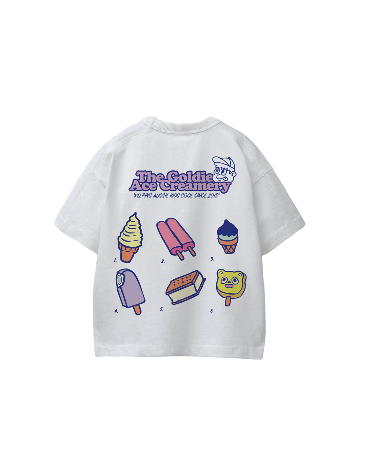 Goldie & Ace Creamery T-shirt