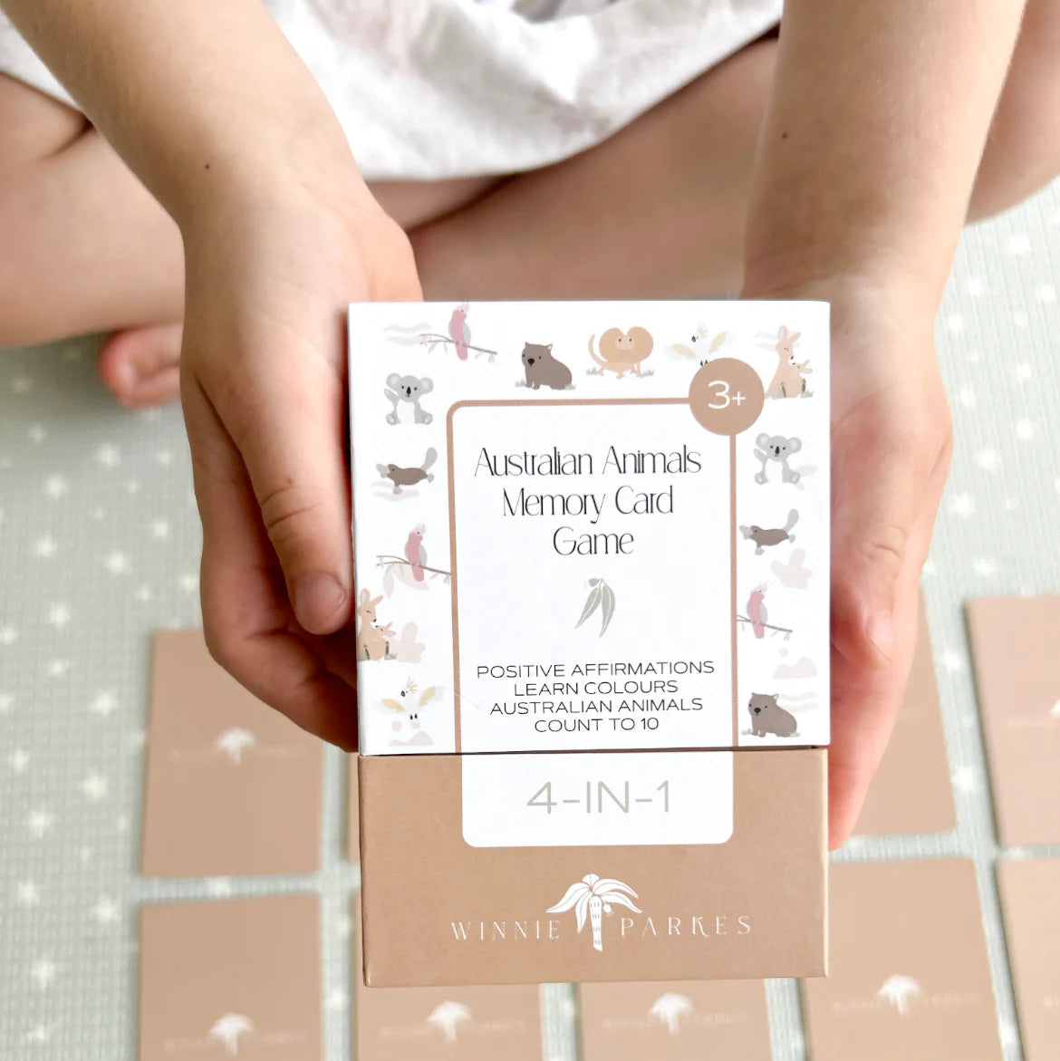 Winnie Parkes Australian Animals Memory Game