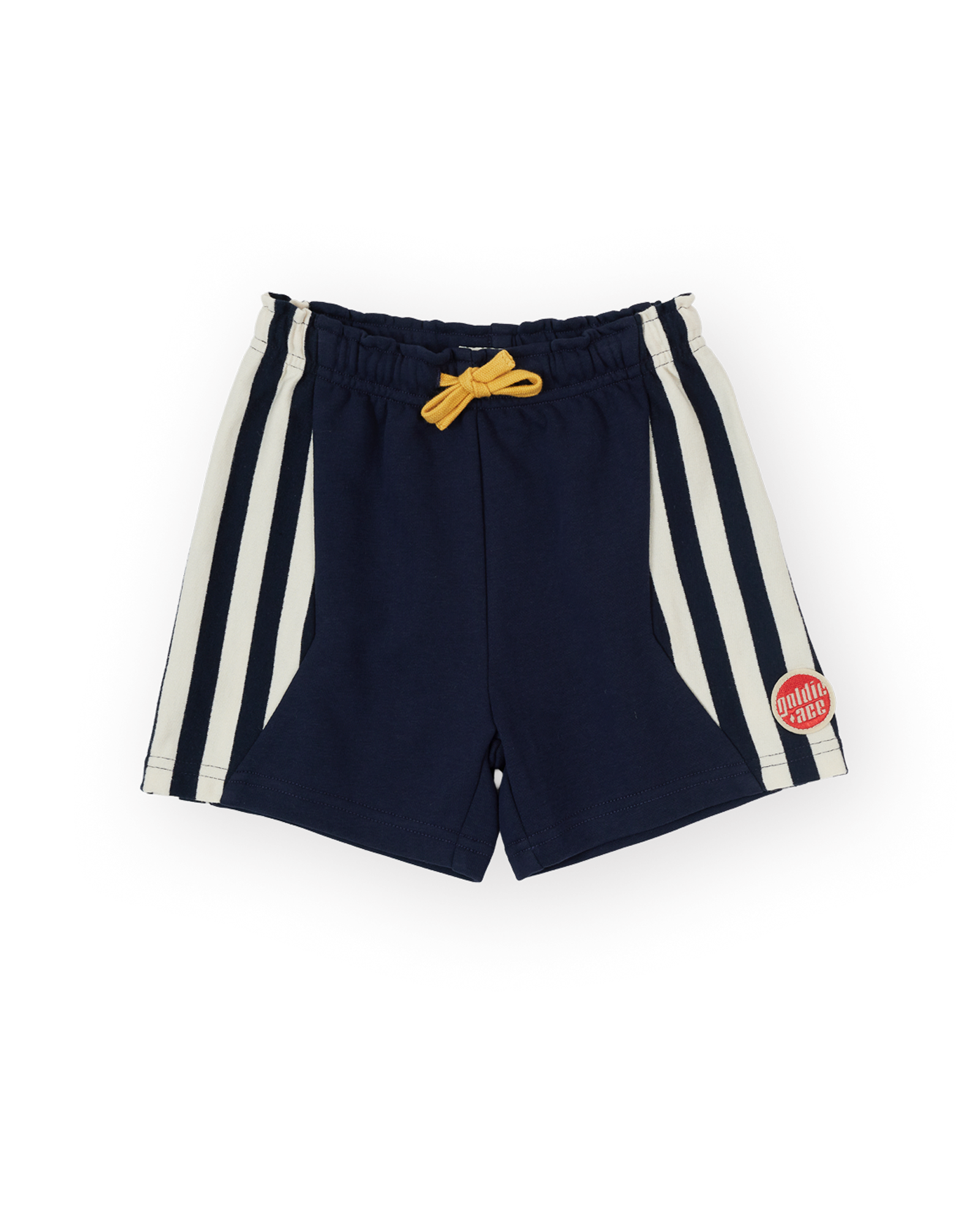 GOLDIE & ACE DIAMOND PATCH SWEAT SHORTS