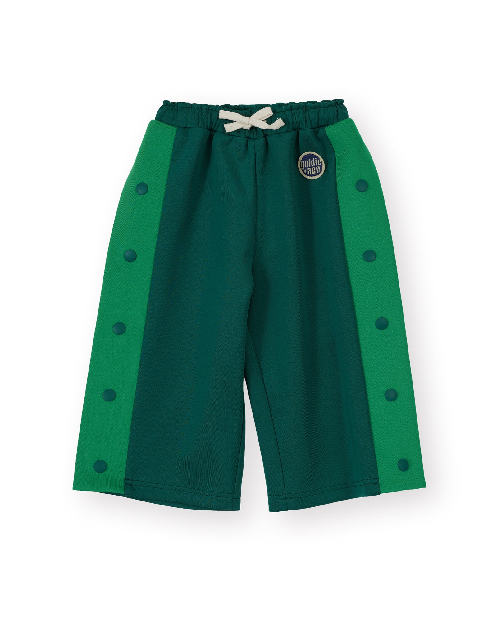 Goldie & Ace Logo track Snap Pants Green
