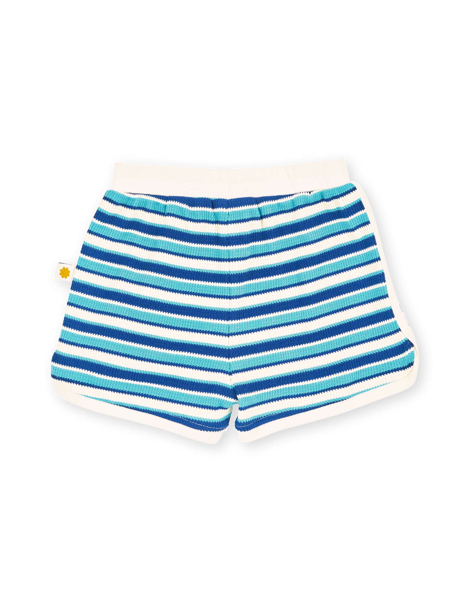 GOLDIE & ACE WAFFLE SHORT BLUE