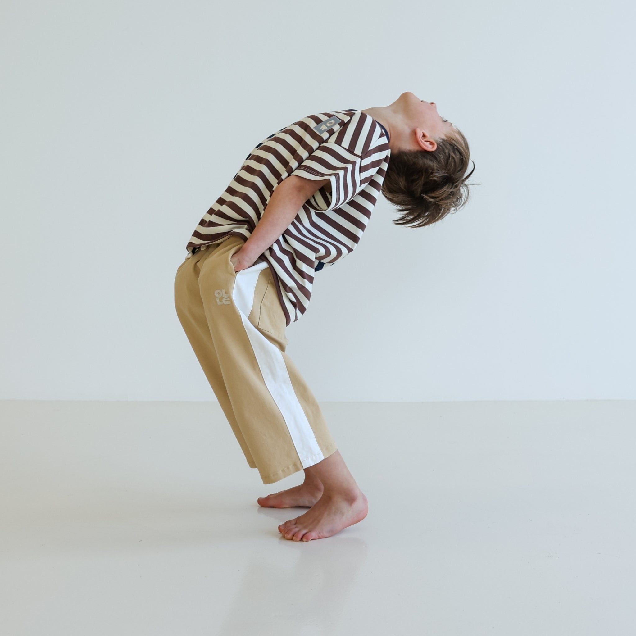 Olle Split Stripe tee
