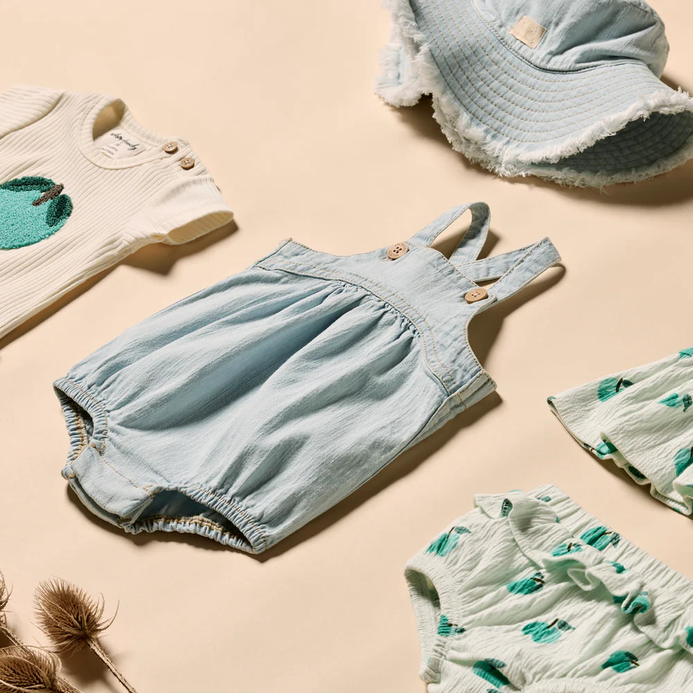 Wilson & Frenchy Organic Denim Bodysuit