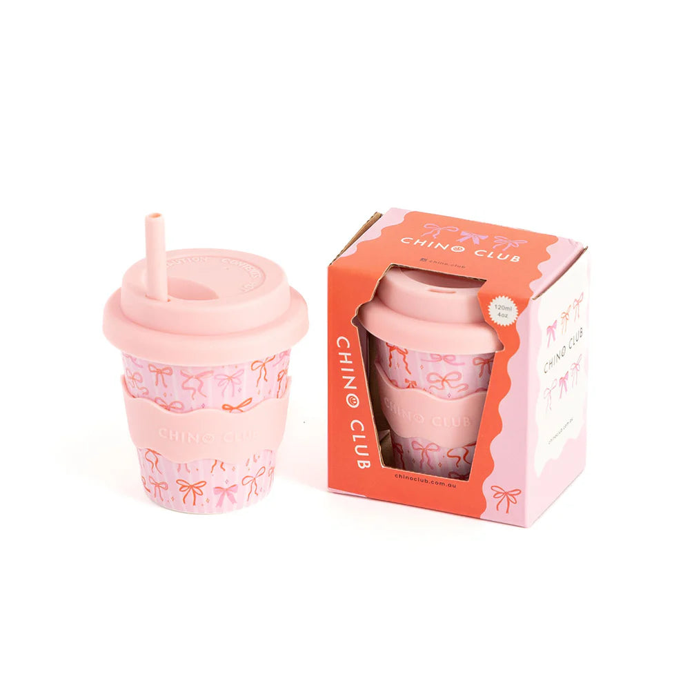 Chino Club Bows Baby Cino Cup 4oz