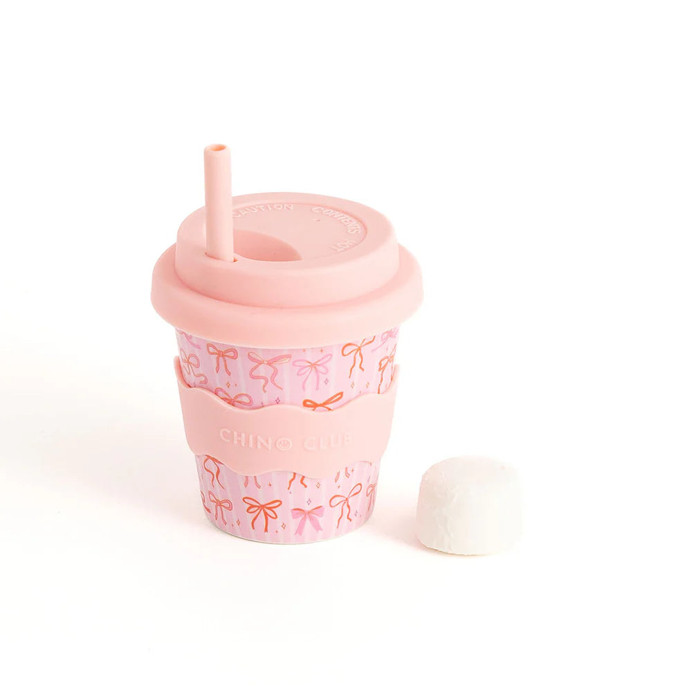 Chino Club Bows Baby Cino Cup 4oz