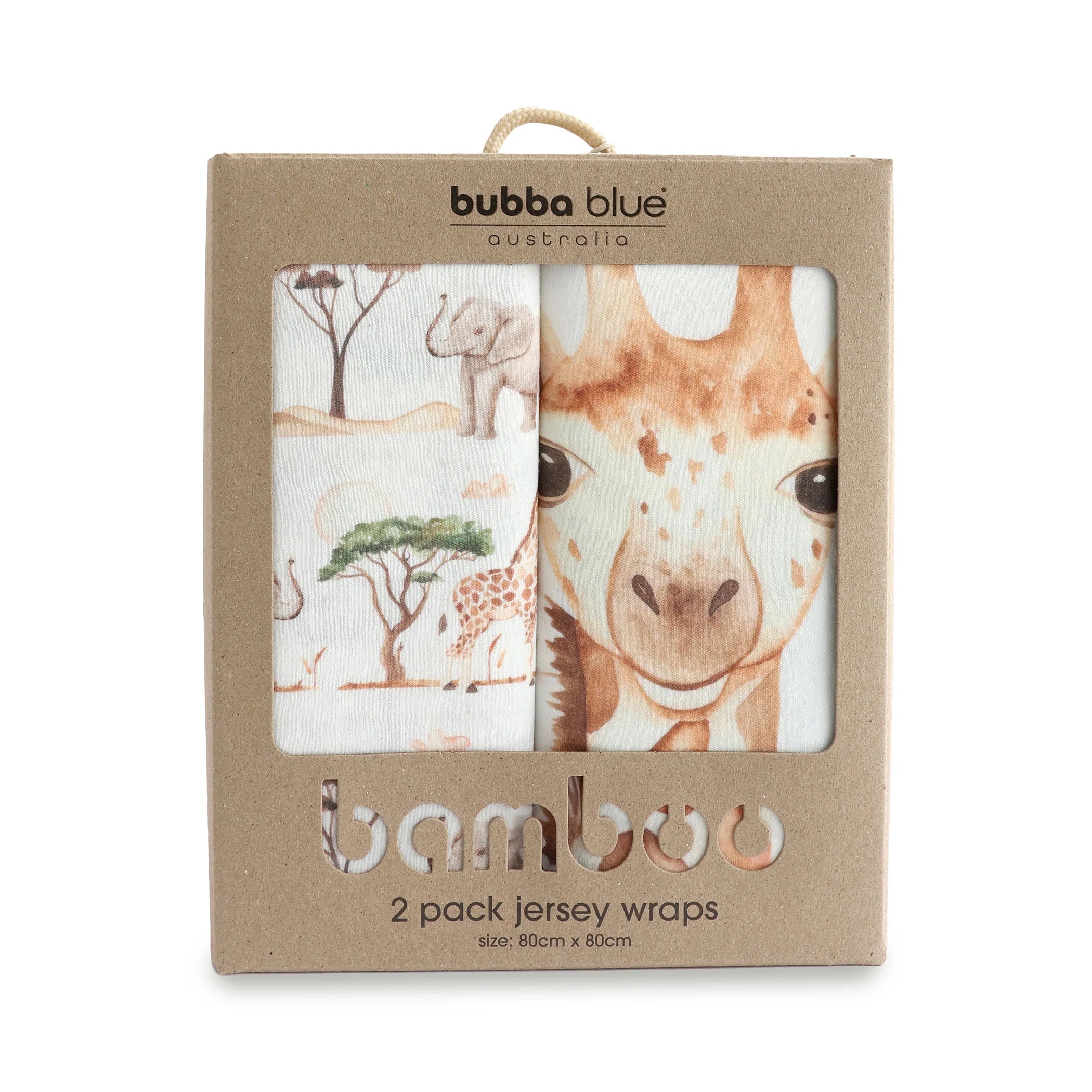 Bubba Blue Adventure Bamboo 2pk Jersey Wraps