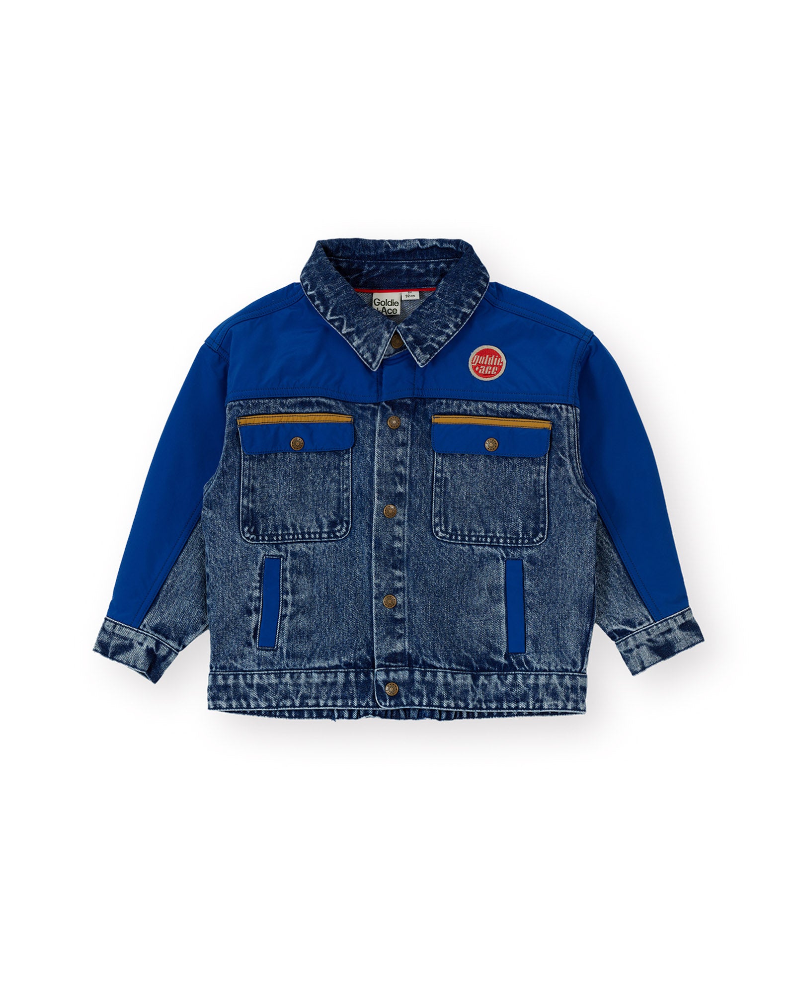 Goldie & Ace Colour Block Vintage Denim Jacket