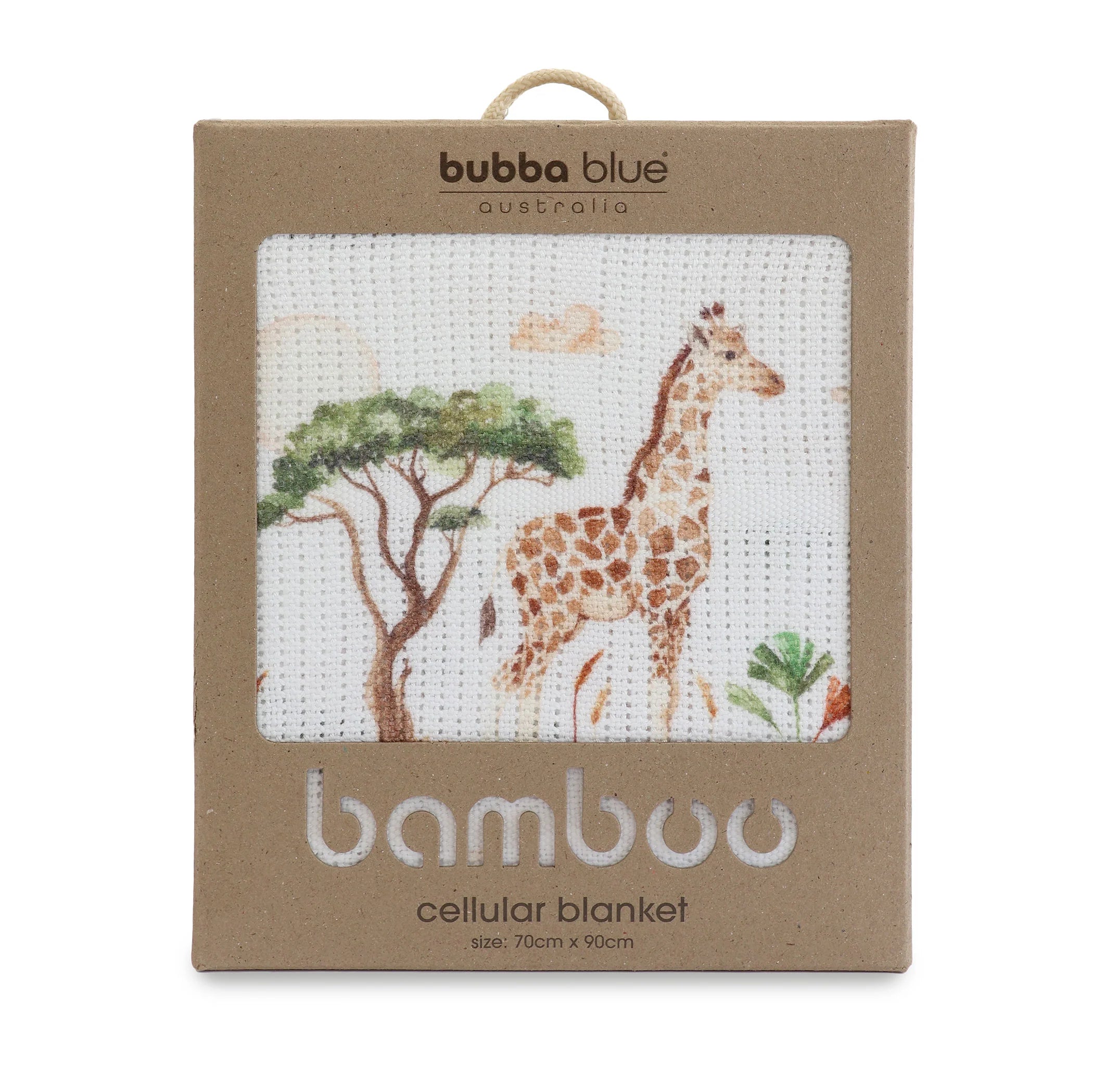 Bubba Blue Adventure Bamboo Cellular Blanket