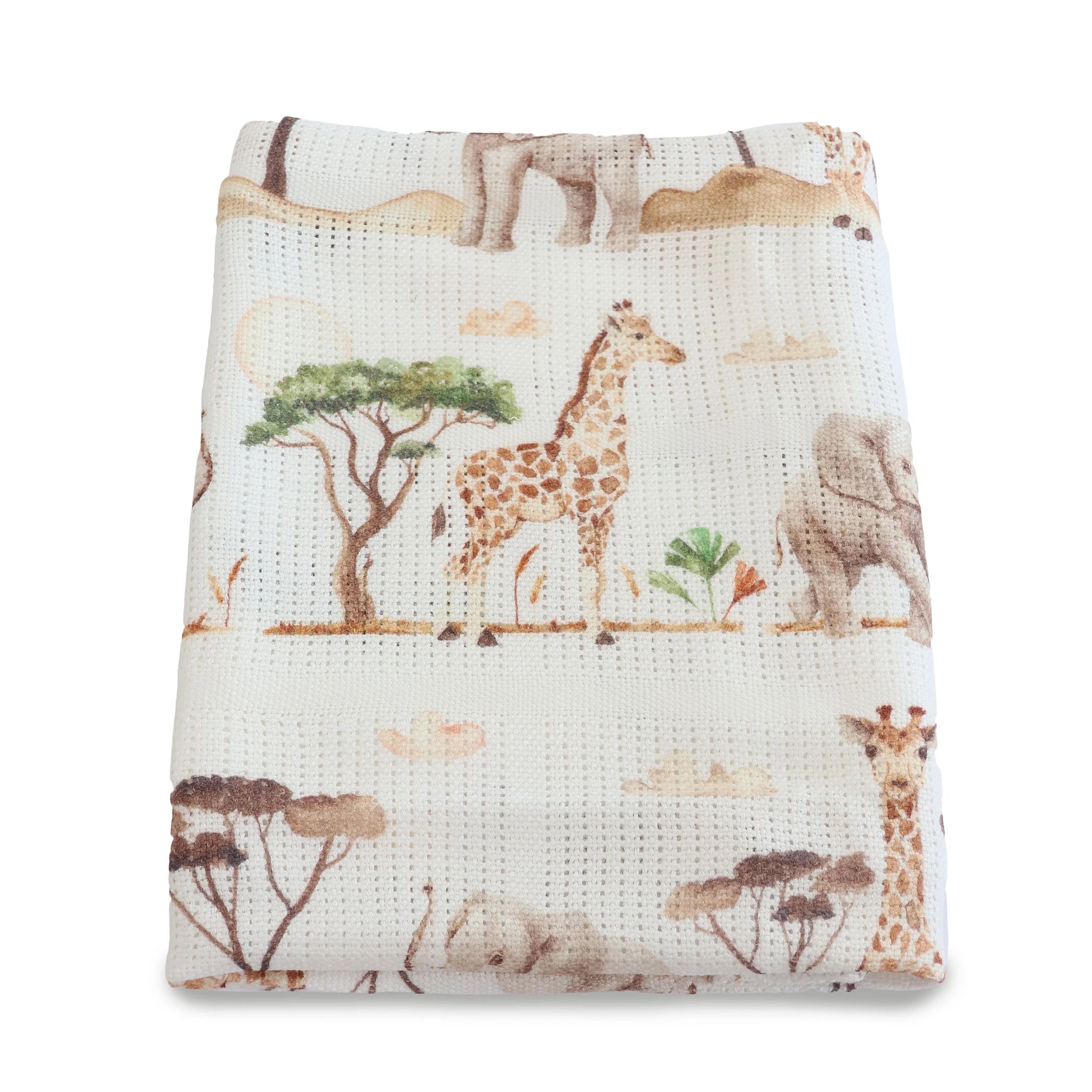 Bubba Blue Adventure Bamboo Cellular Blanket