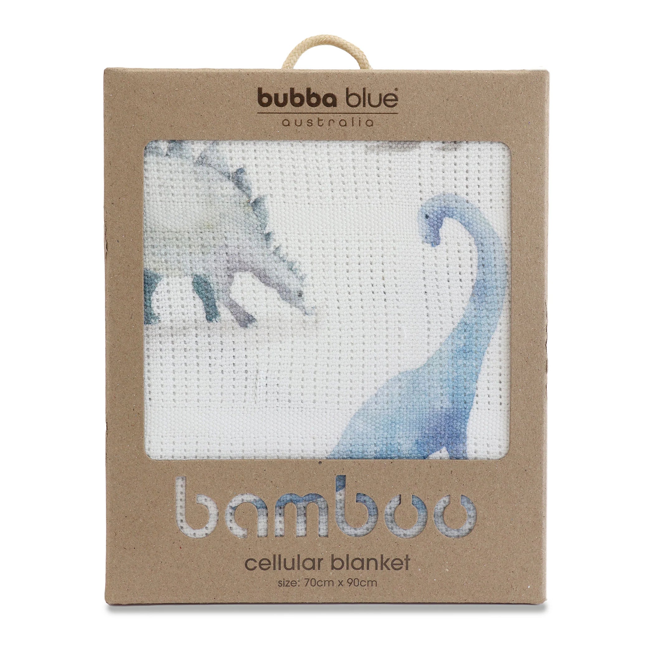 Bubba Blue Jurassic Cellular Blanket