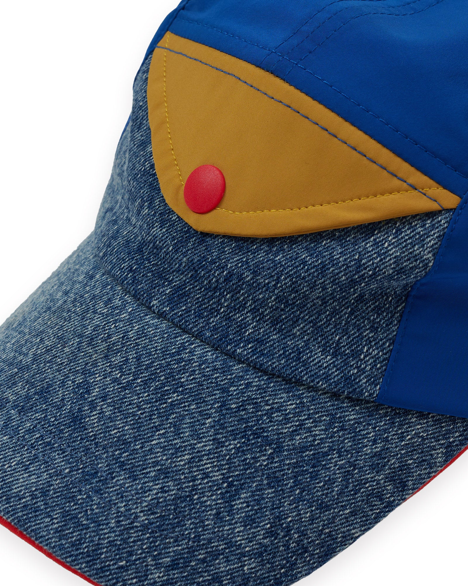 Goldie & Ace Colour Block Vintage Denim Cap