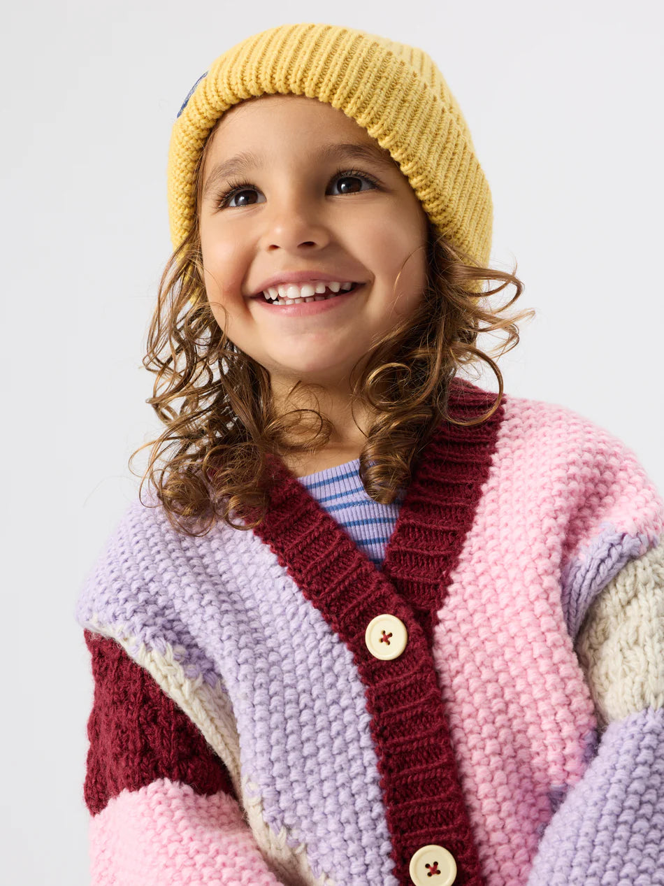 Goldie & Ace Colour Block Knit Cardigan