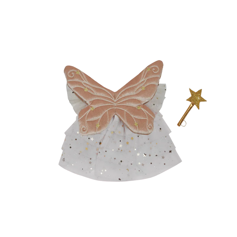 Olli Ella Dinkum Dolls Fairy Outfit Set Pearl