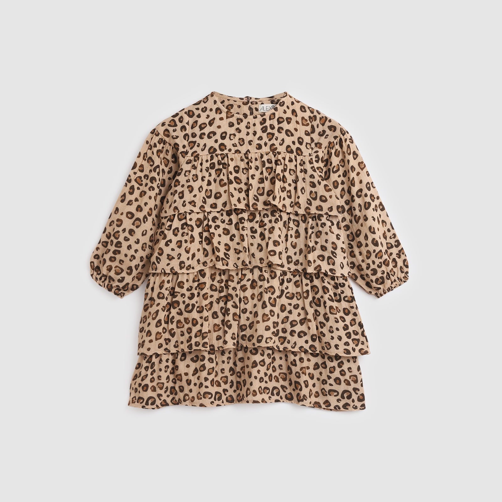 Alex & Ant Frou Frou Dress - Leopard