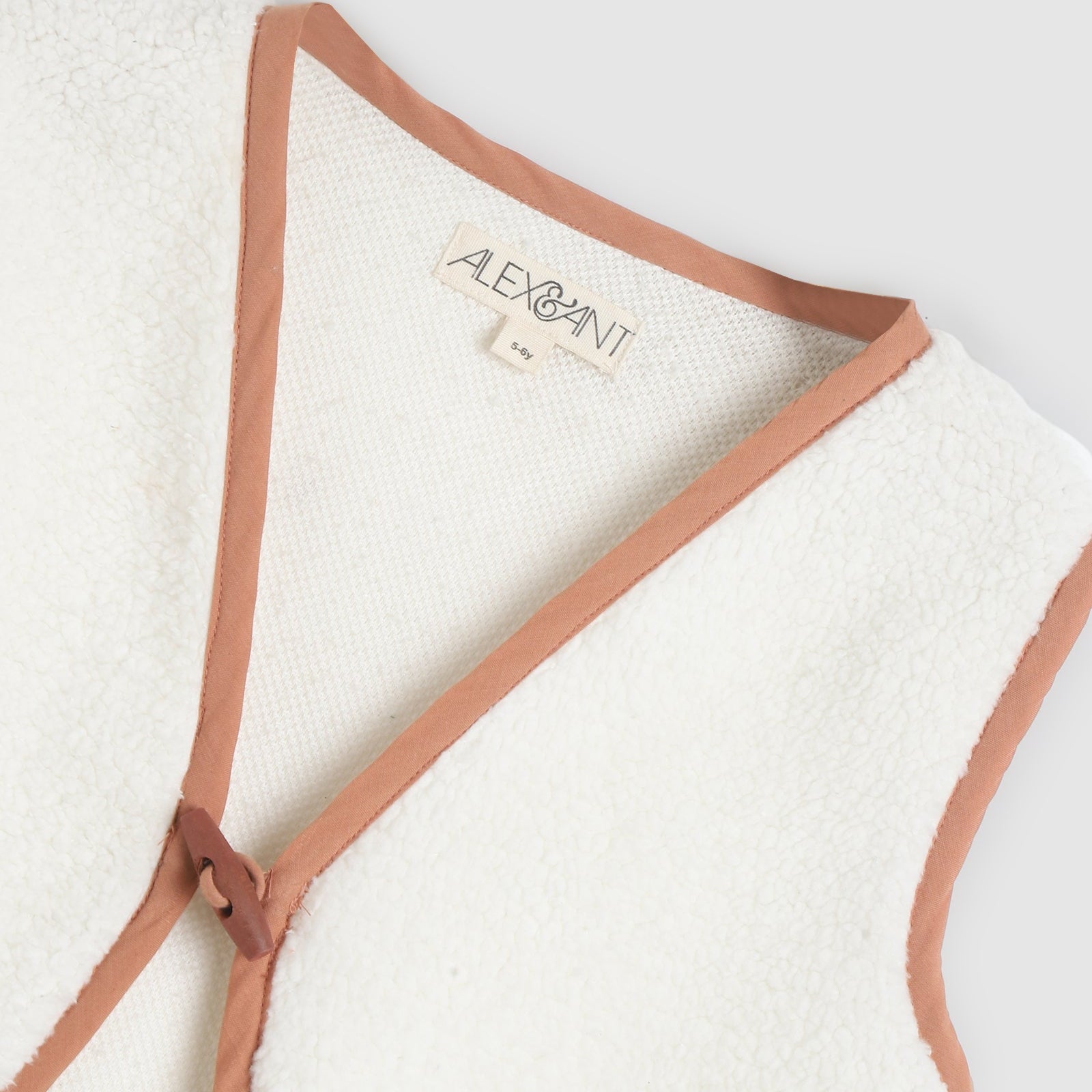 Alex & Ant Magnolia Vest- Sherpa