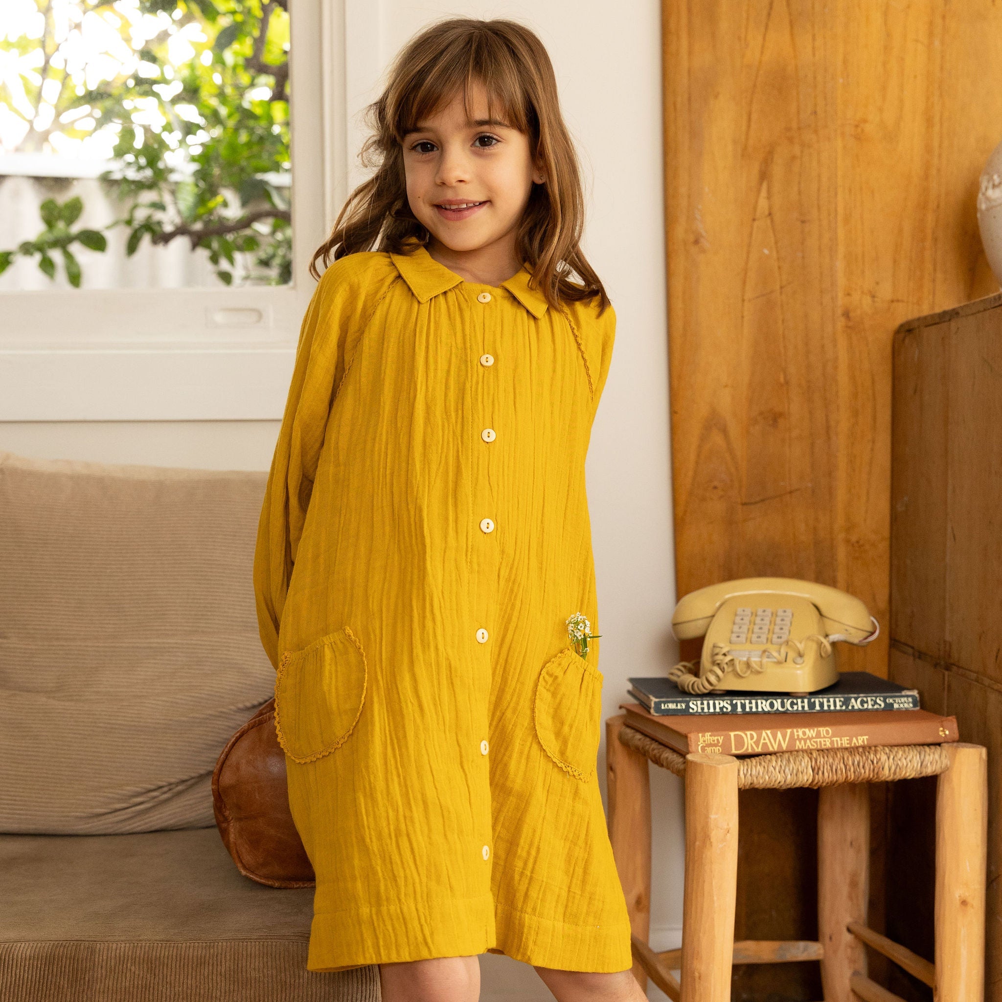 Alex & Ant Marybel Dress - Mustard