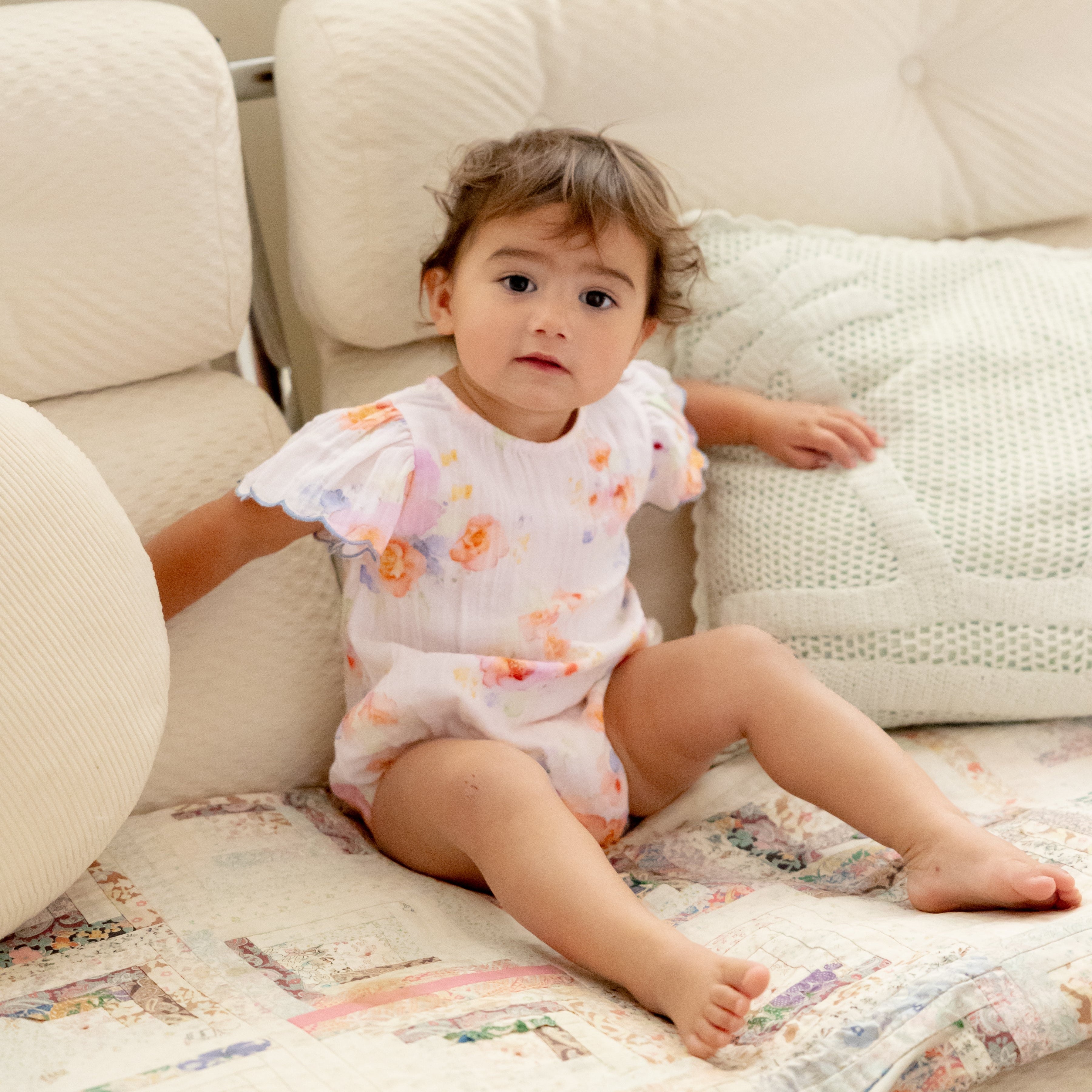 Alex & Ant Dorothy Playsuit - Roses