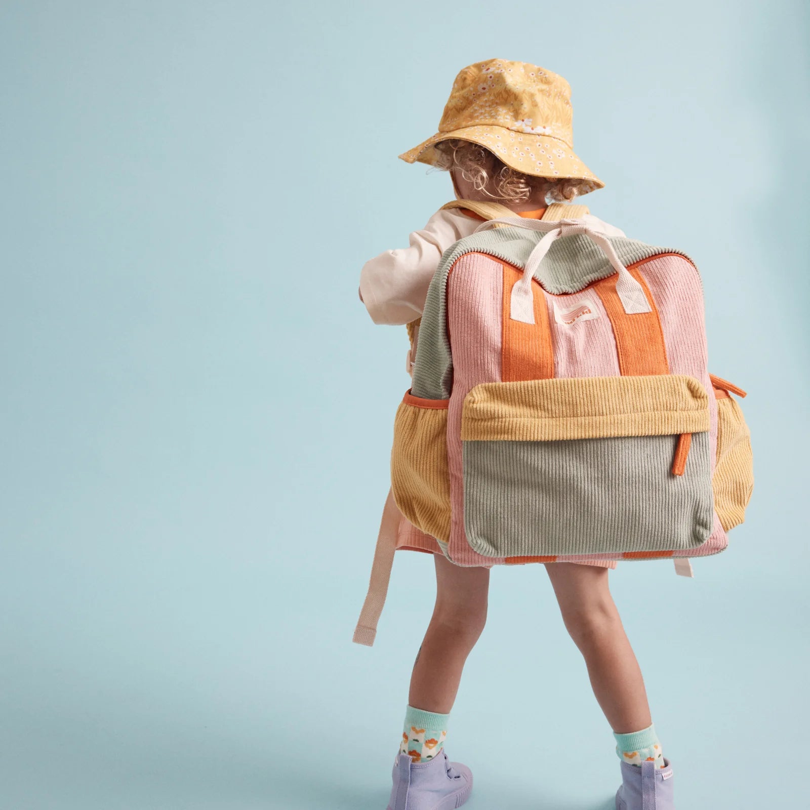 Banabae Corduroy Eco Kids Backpack - Candy