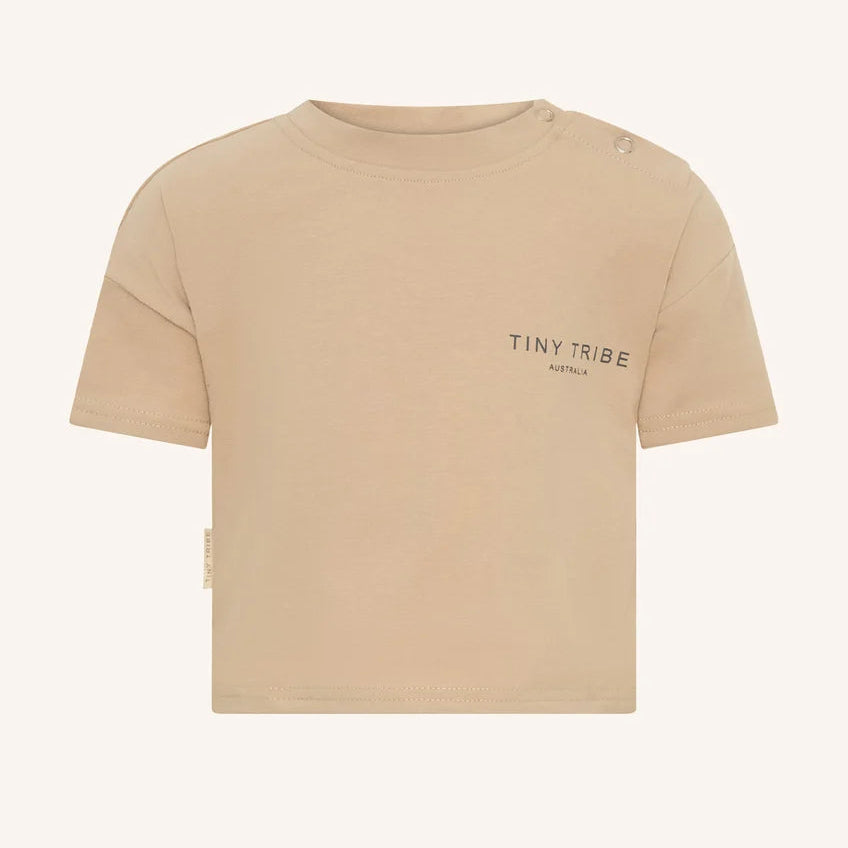Tiny Tribe Core Tee- Oat