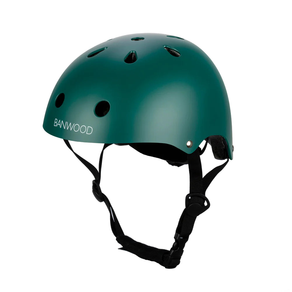 Banwood Classic Helmet - Dark Green Small"