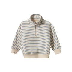Nature Baby Camper Sweatshirt- Stripe Trio
