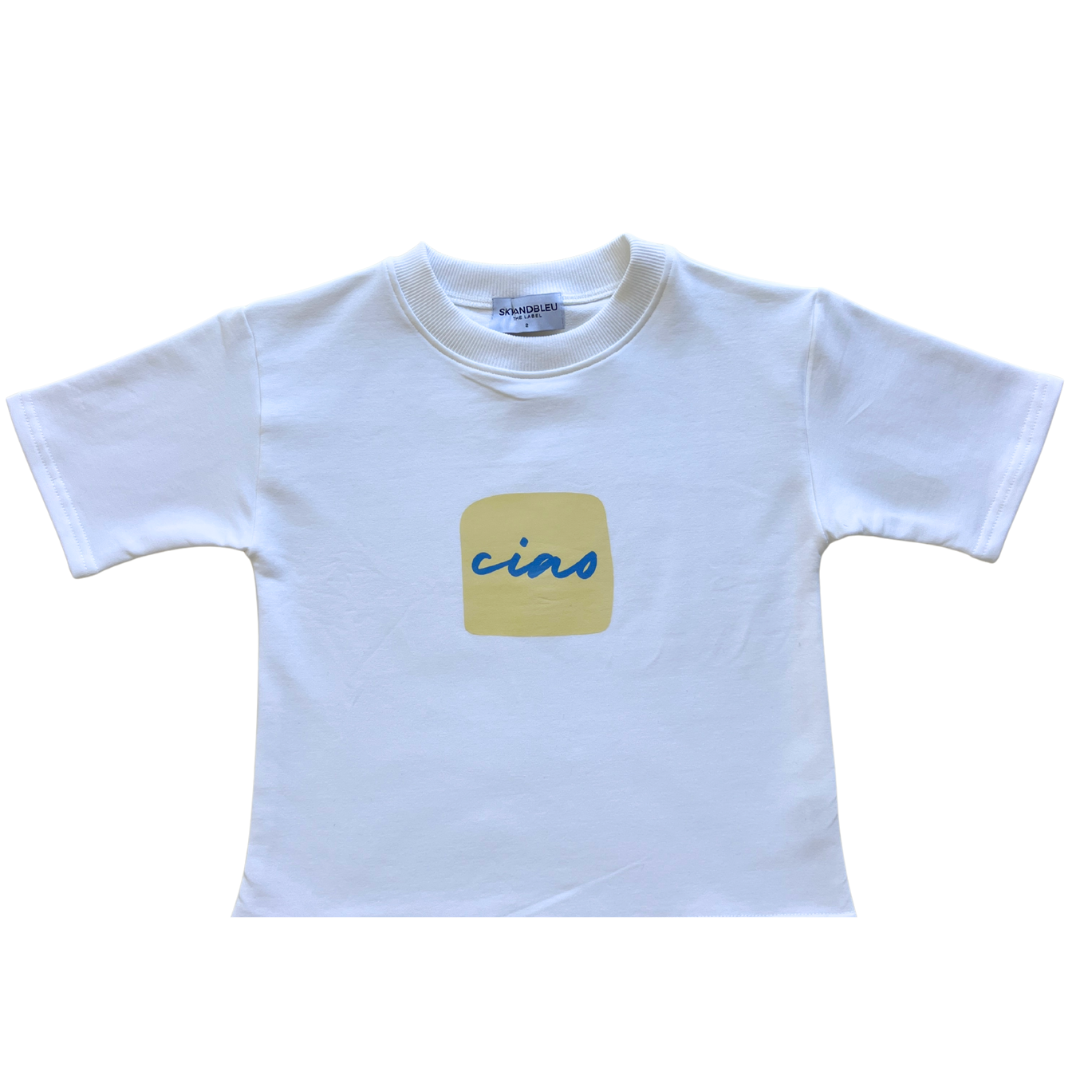 Sky & Bleu Ciao Tee