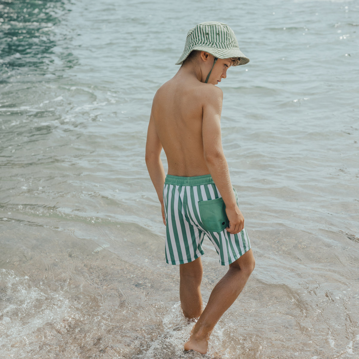 Crywolf Board Short Coastal Stripe