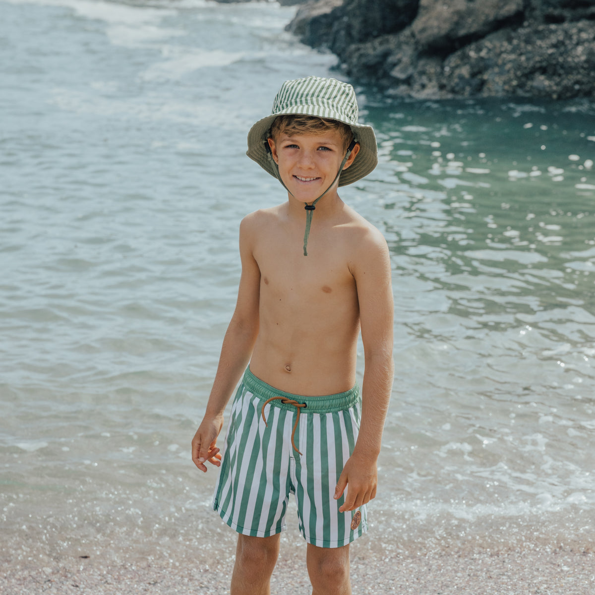 Crywolf Board Short Coastal Stripe