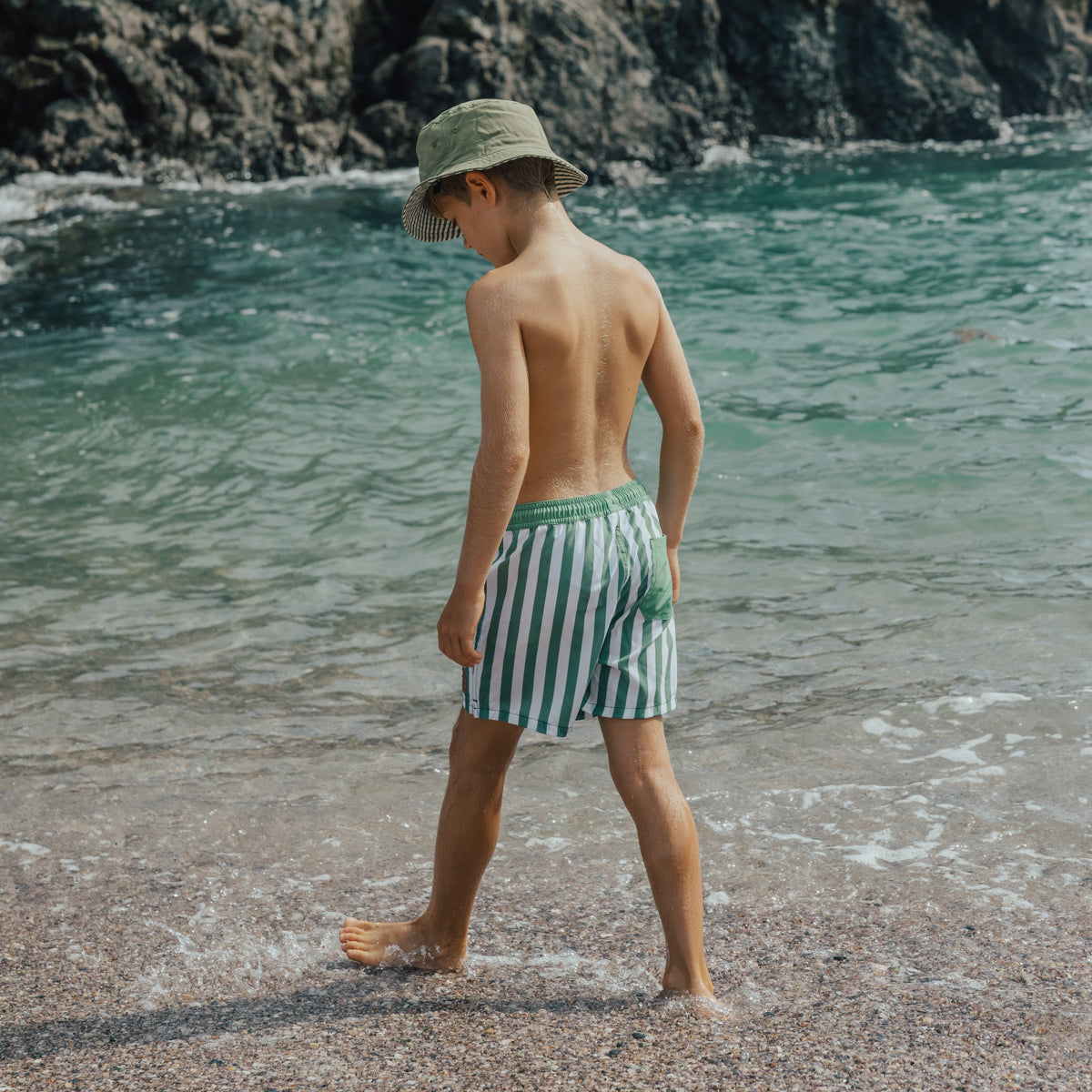 Crywolf Board Short Coastal Stripe