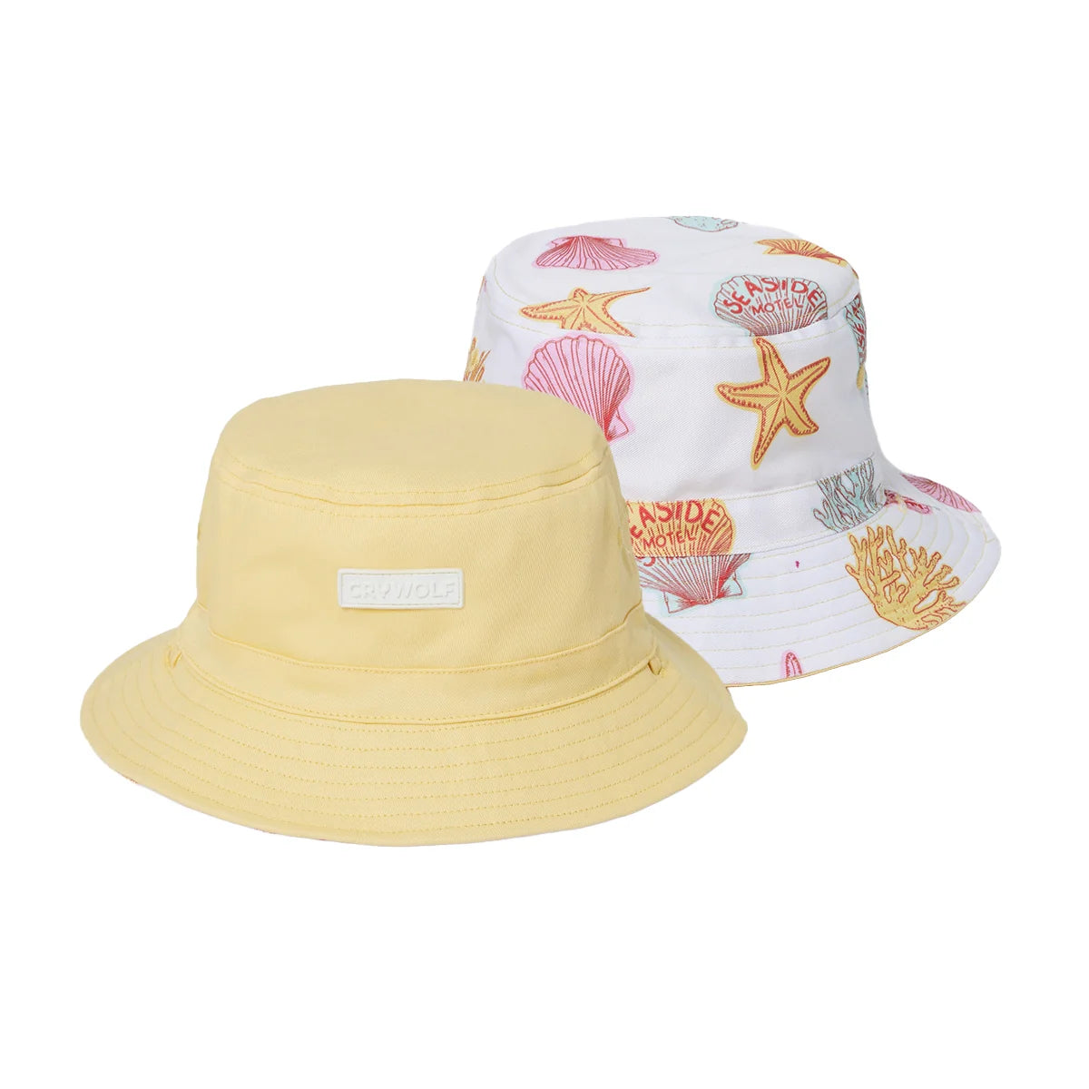 CRY WOLF REVERSIBLE BUCKET HAT SHELL