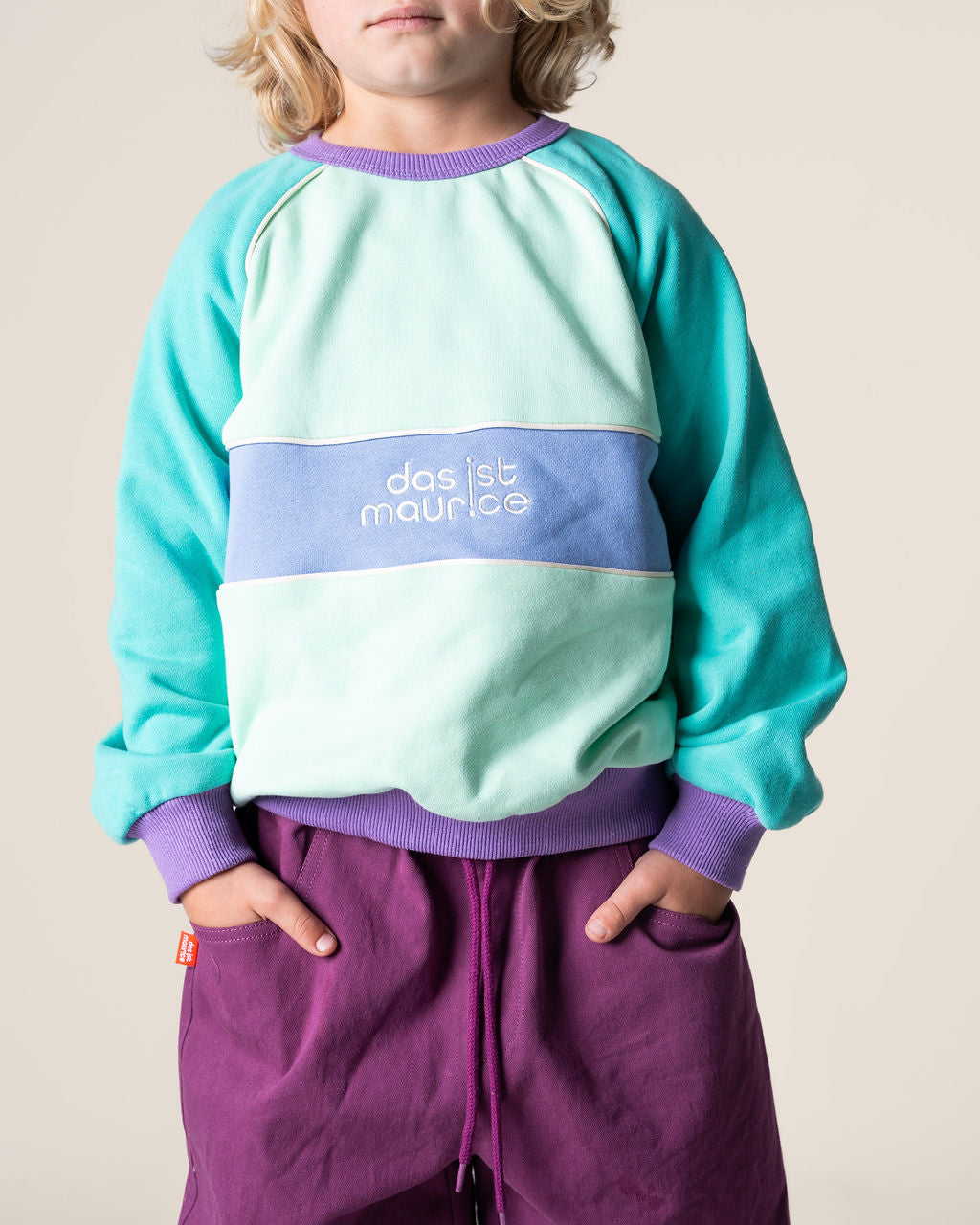 Das Ist Maurice French Terry Pullover Embroidered Logo