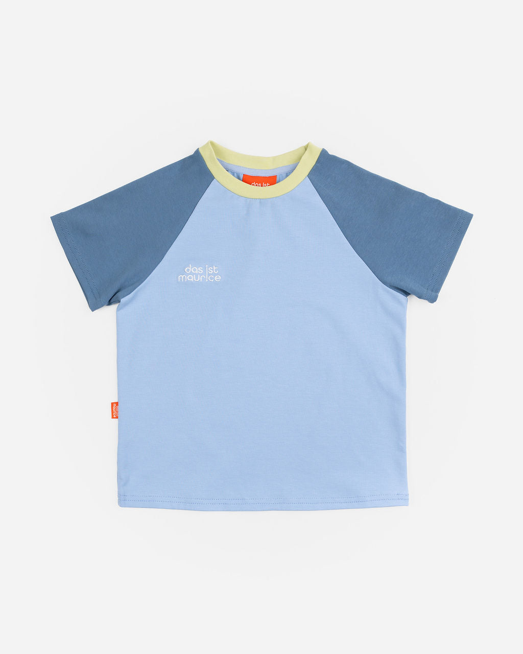 Das Ist Maurice Raglan Tshirt | Skyblue