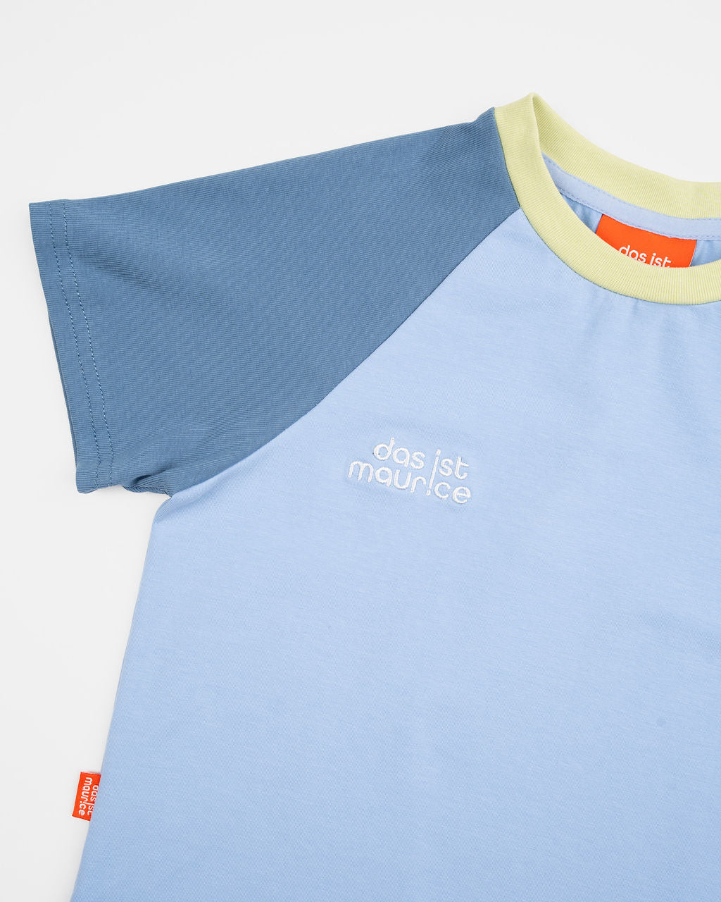 Das Ist Maurice Raglan Tshirt | Skyblue