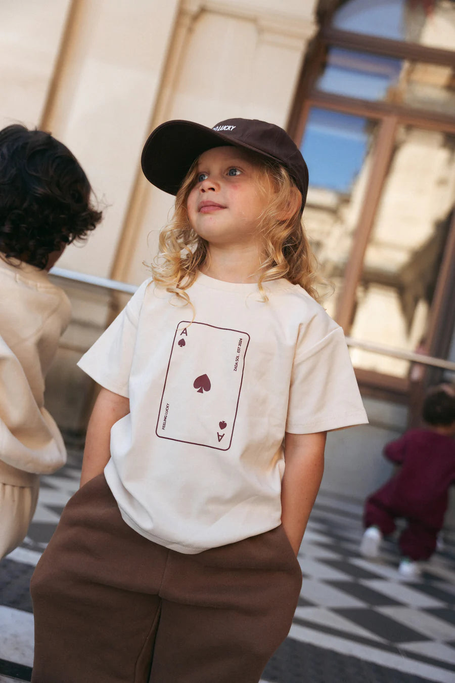 Zada Sol Sunday Tee – Cream