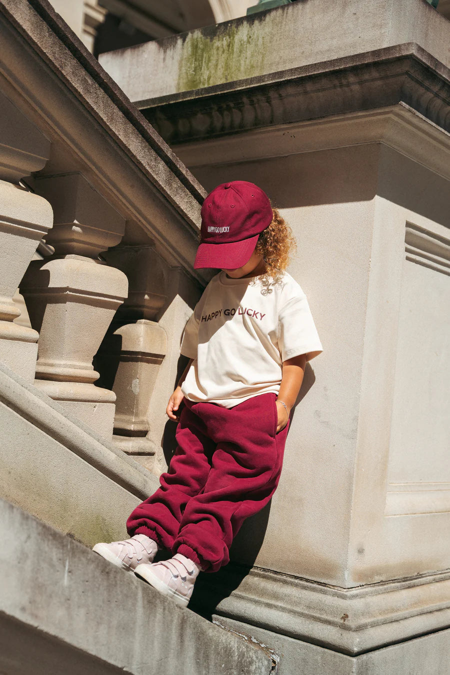 Zada Sol Happy Go Lucky Hat - Burgundy