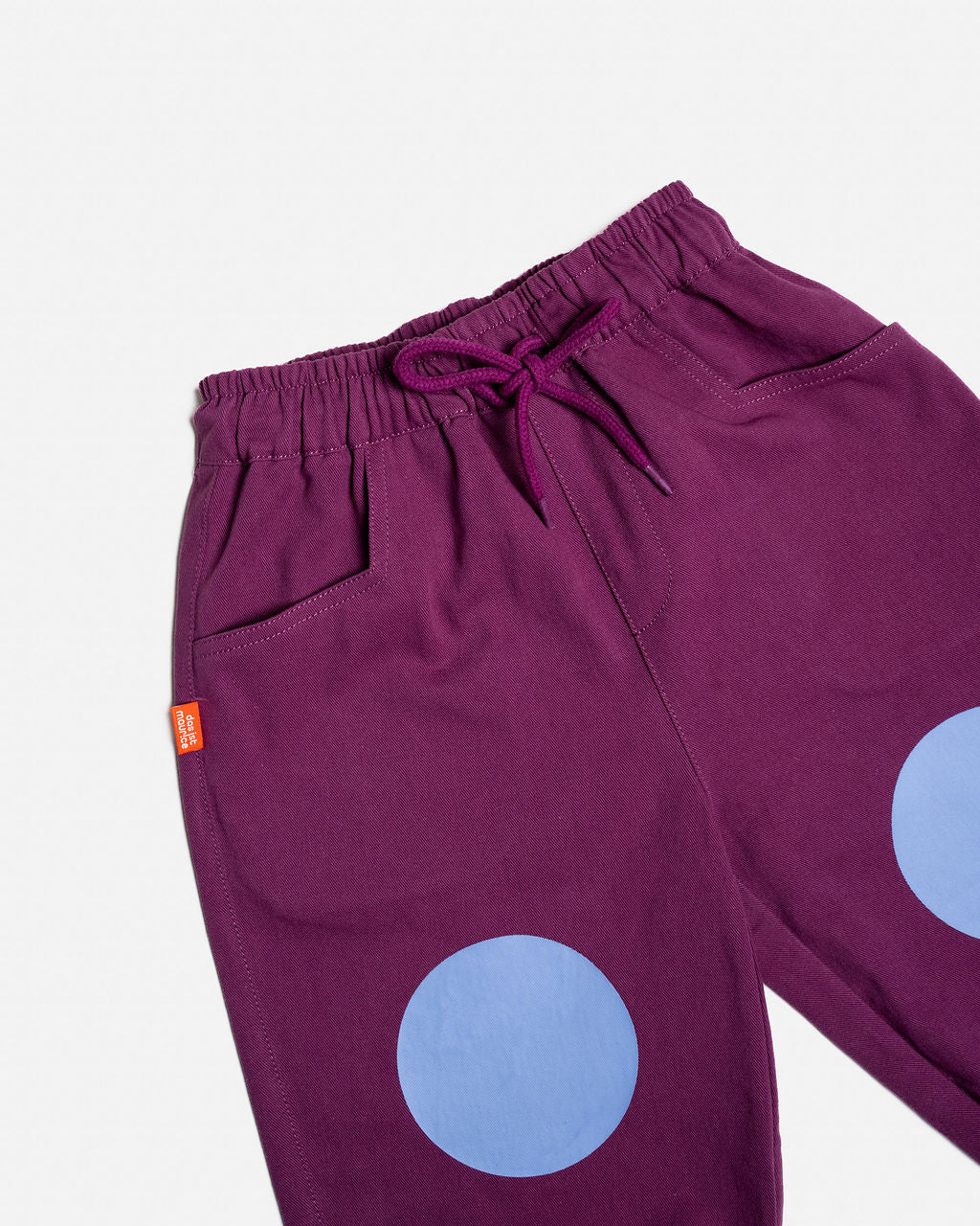 Das Ist Maurice Indigo Barrel Pants Blueberry Knees