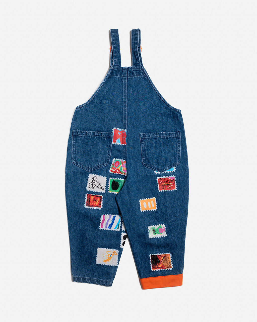 Das Ist Maurice Denim Overalls Stamps