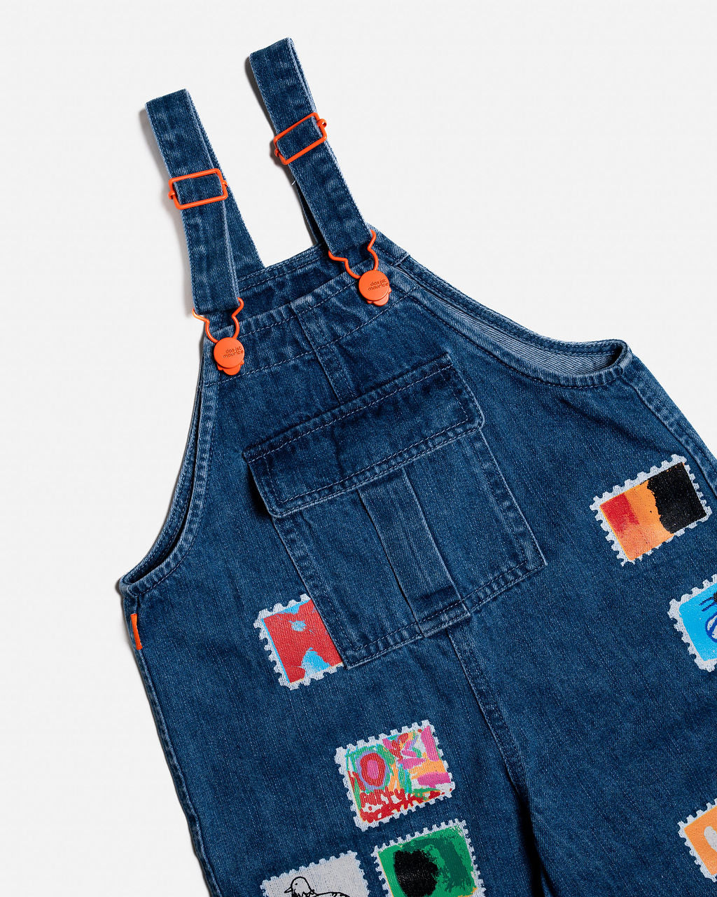 Das Ist Maurice Denim Overalls Stamps