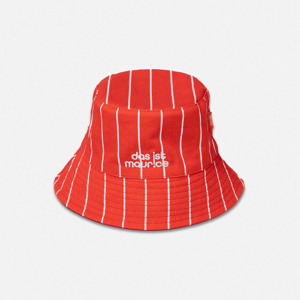Das Ist Maurice Bucket Hat Pinstripe