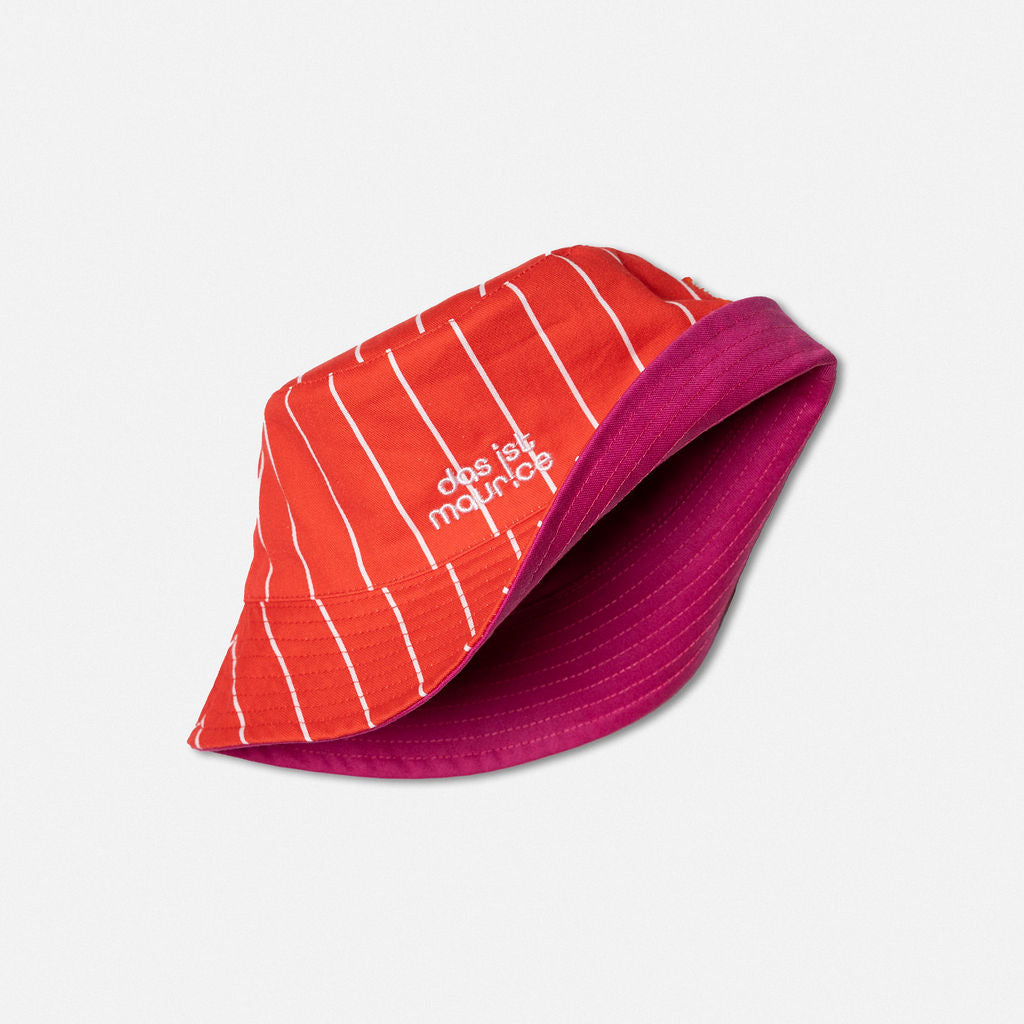 Das Ist Maurice Bucket Hat Pinstripe