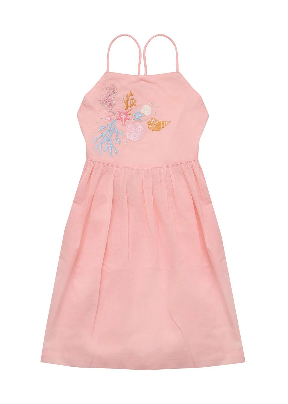 Pearson & Pearson Everly Dress-Pink Coral