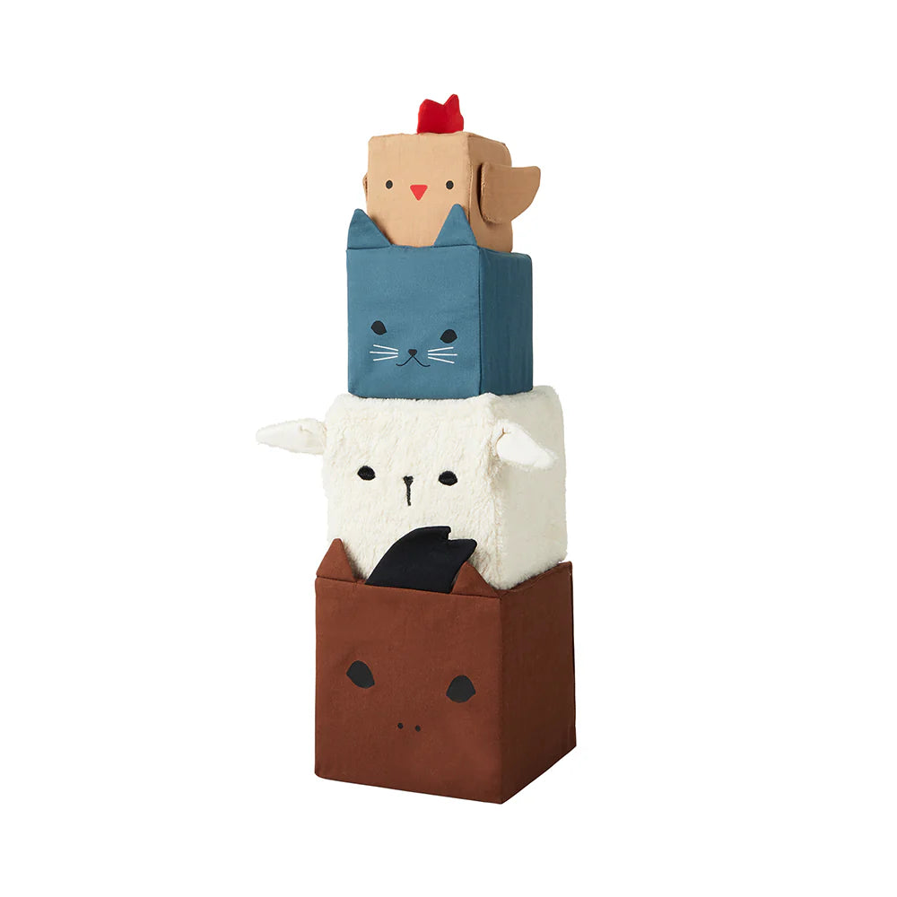 Fabelab Soft Blocks Farm Animals 4 pcs