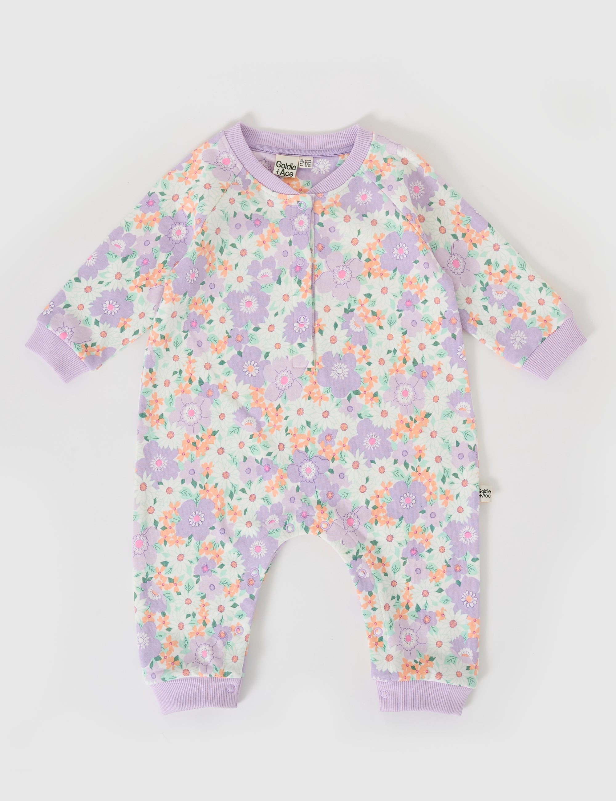 Goldie & Ace Flora Relaxed Terry Romper