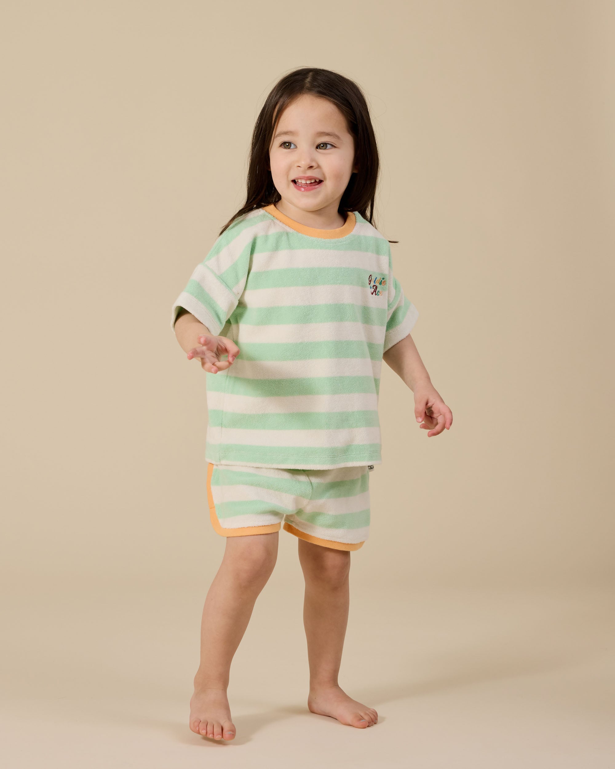 Goldie & Ace Pods in a Pod Stripe Tshirt
