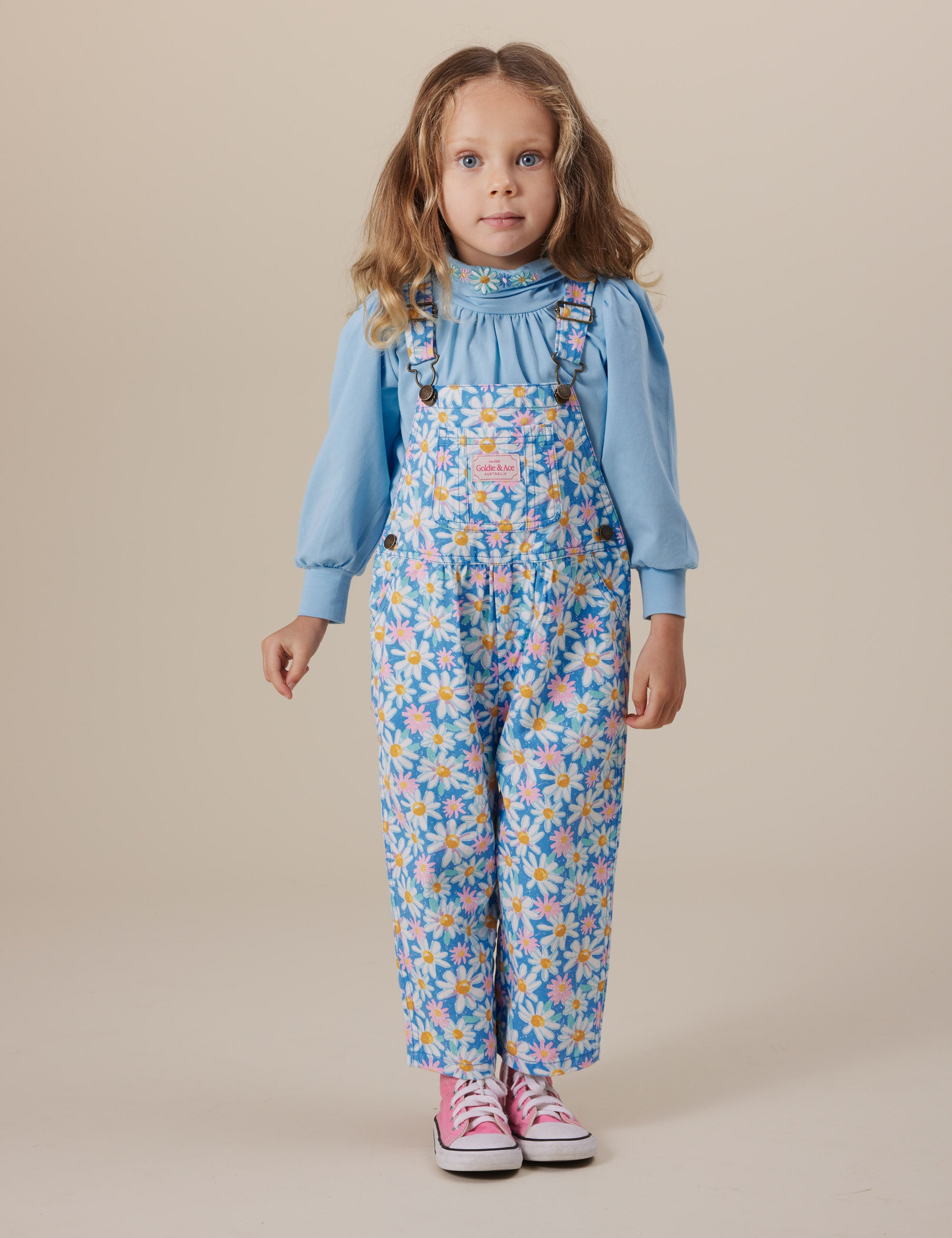 Goldie & Ace Seaside Daisy Austin Overalls