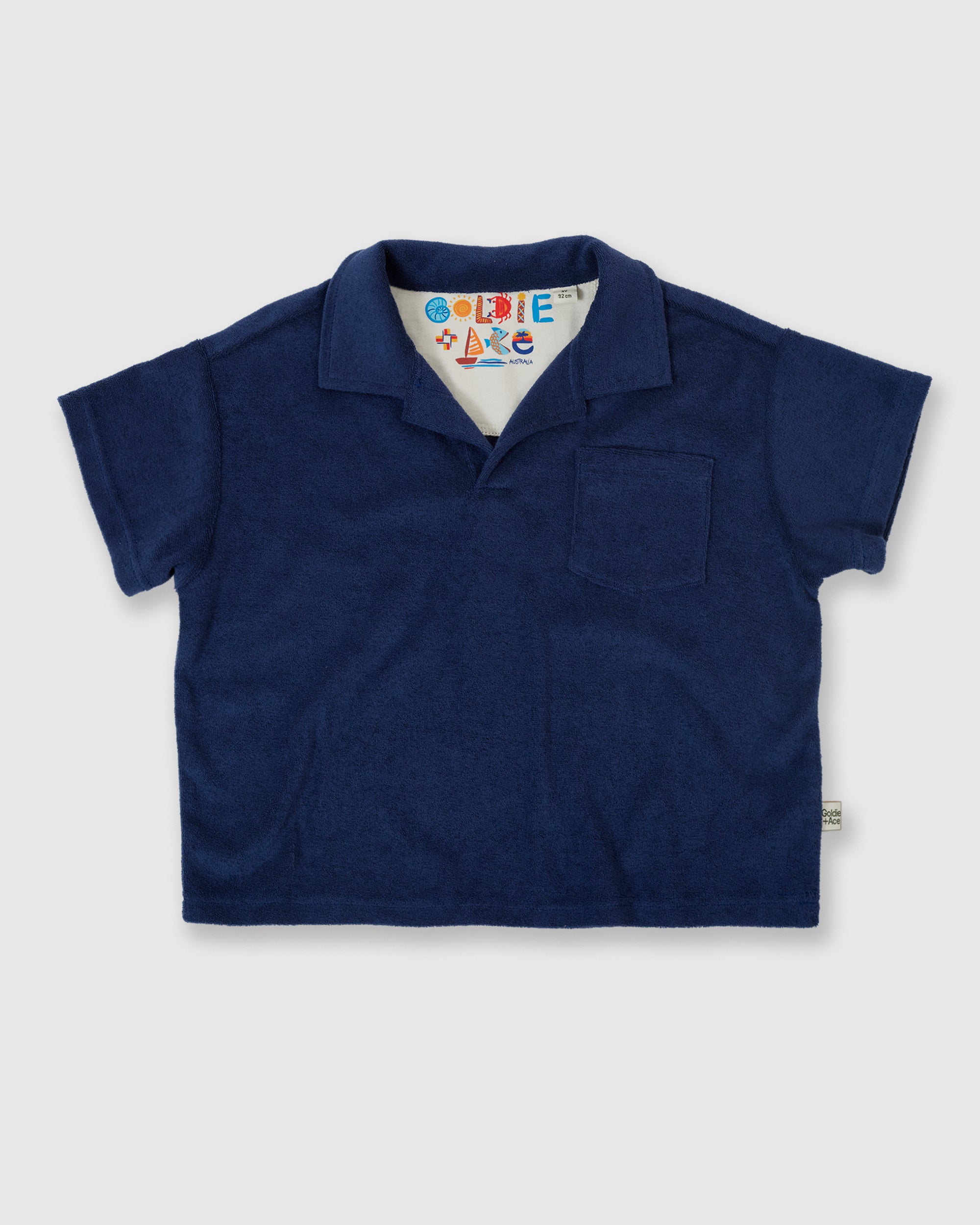 Goldie & Ace Oversized Terry Polo"