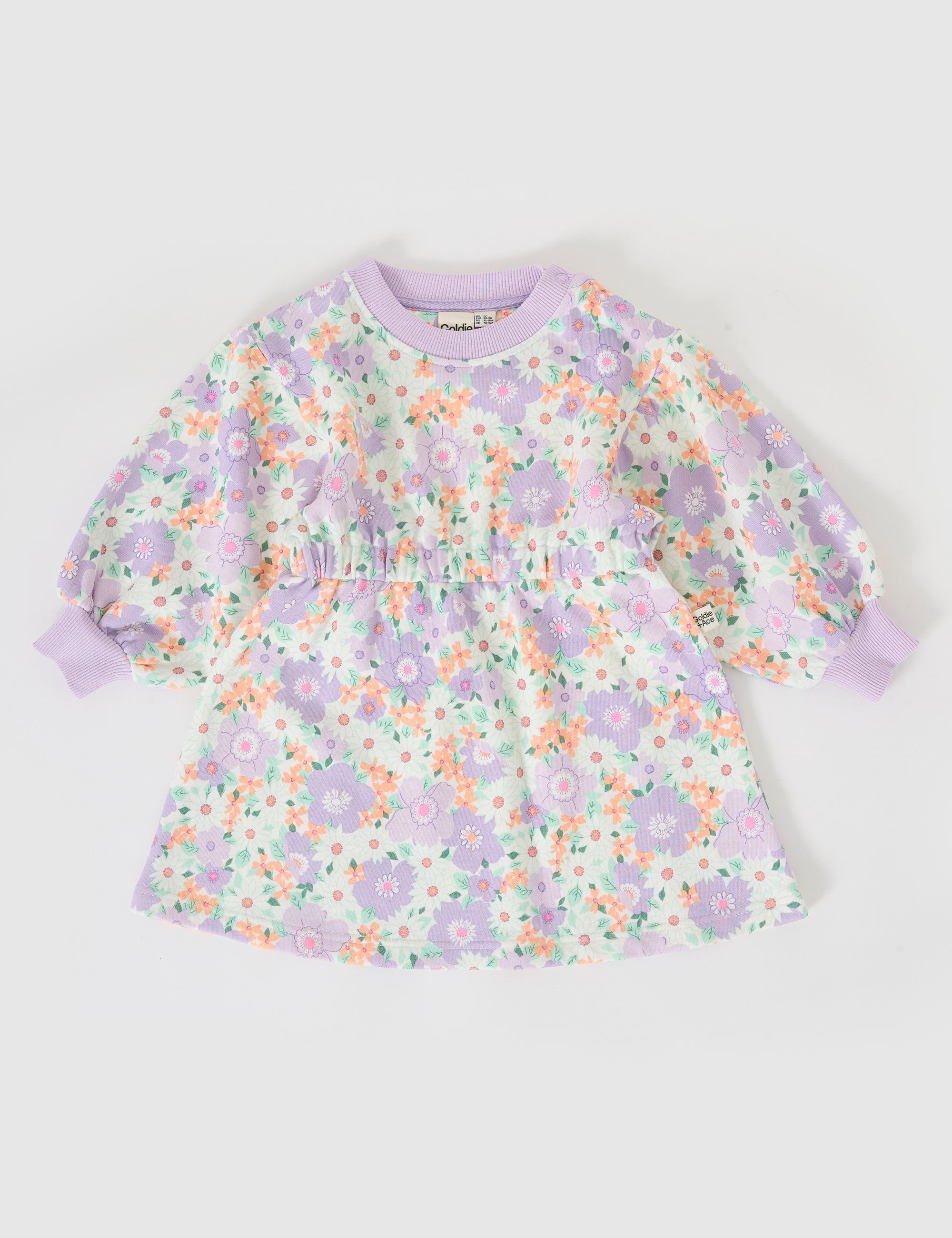 Goldie & Ace Flora Leah Long Sleeve Dress