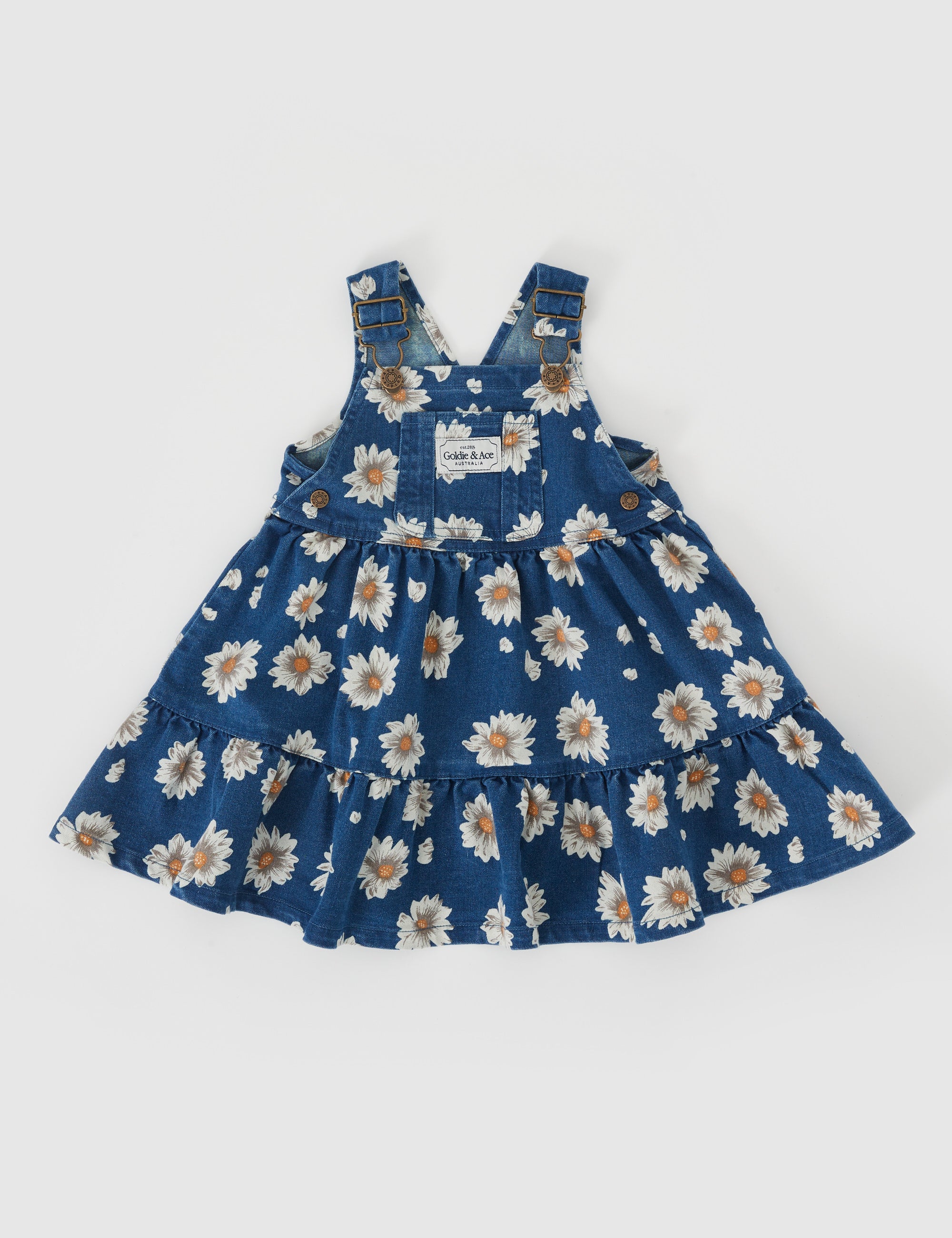 Goldie + Ace Tully Tiered Pinafore Dress