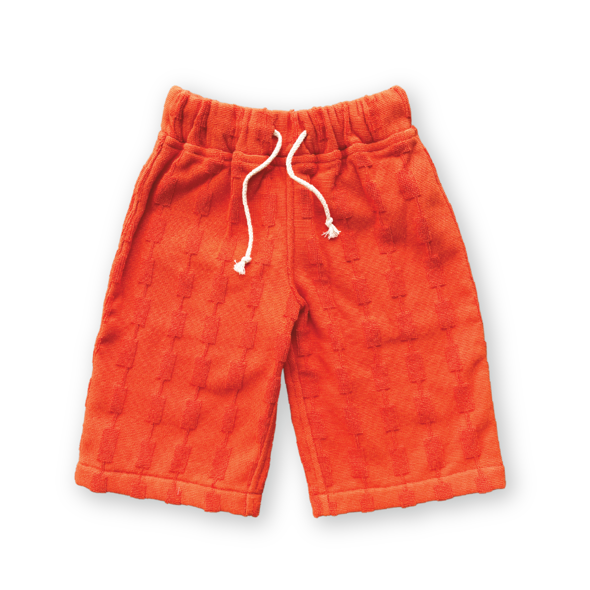 Grown Terry Pant - Blocks Rosso